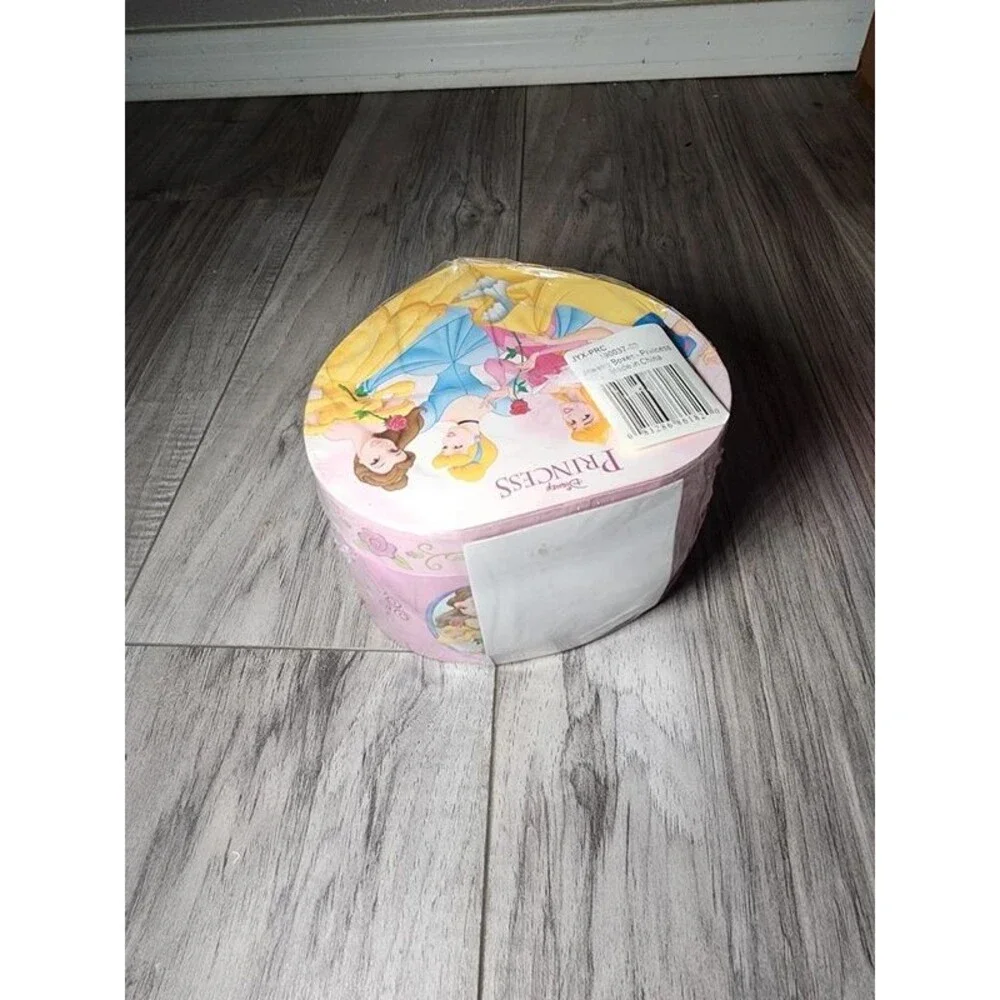 Disney Princess Heart-Shaped Musical Jewelry Box “So This Is Love” Tune